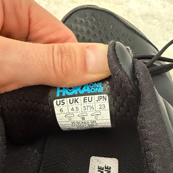 Hoka One One Women’s Bondi SR 6 Sneaker Slip Resistant - Picture 14 of 16